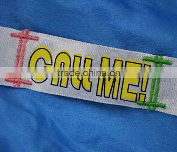 New Style Trade Assurance Personalize Garment Soft Printed Label photo-3