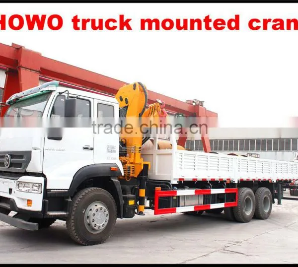 Howo 6*4 20 Ton 336hp Truck Mounted Crane for Sale photo-2