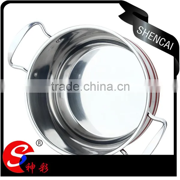 Kitchen Accessories Stainless Steel Capsule Bottom Cookware Set / Colored Cooking Pot / Stock Pot Set photo-3