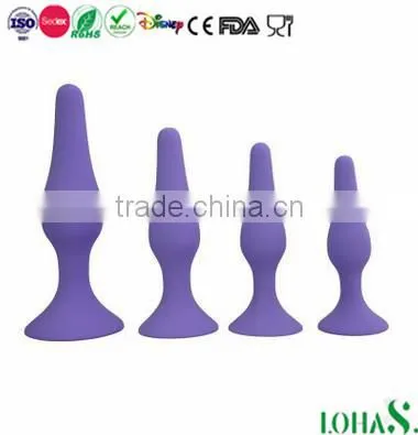 High Quality Adult Sex Product Soft Silicone Anal Plug