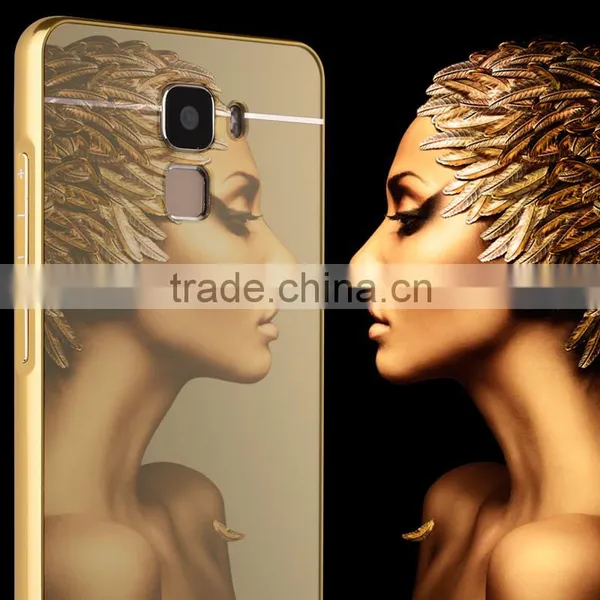 Machine Making Cover for Mobile Phone Metal Mirror Back Bumper Case Cover for Samsung Galaxy j7 j5 a7 a8 Mirror Case photo-2