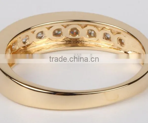 Wholesale Jewelry 2015 Fashion Design 925 Silver Ring Flower CZ Gold Plated Ring photo-6