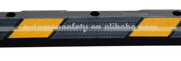 Perfect Parking Lots Solution Economy Solid Rubber Car Stop photo-2