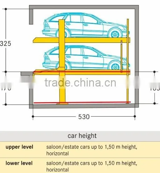 Car Parking Lift Used Home Garage Car Parking Lifts