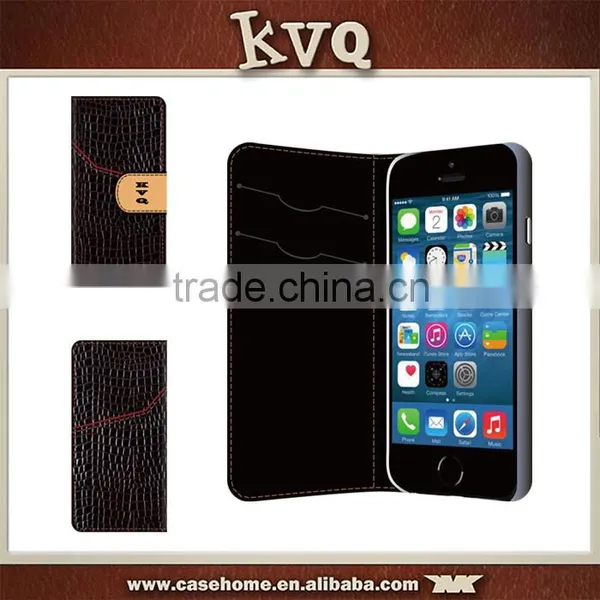 Special PU Leather Flip Cover Case for Iphone SE photo-3