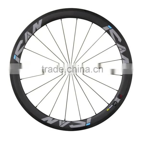 23mm Width U Shape 50mm Carbon Clincher Wheels 700c Road Bike Carbon Wheelset Clincher 50mm photo-4