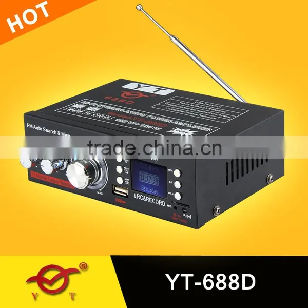 12V 2 Channel Amplifier YT-688D With Usb/tf photo-4