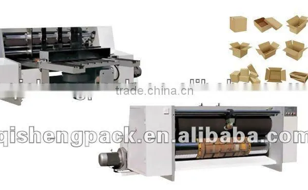 Automatic lead edge feeding rotary die cutting machine