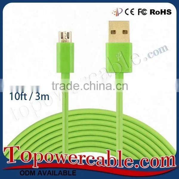 Micro USB Cable Charging & Sync Data Cable Charger Cord for Samsung Galaxy S photo-2