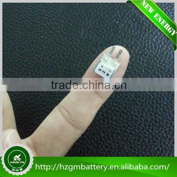 Tiny LiPo Rechargeable Smallest 3.7v Battery