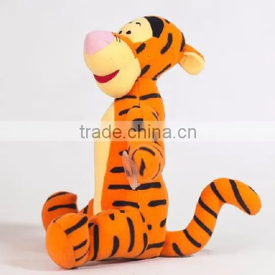 Tiger Type and Plush,Plush ,PP Cotton Stuffing Material Vivid Giant Wild White Tiger Plush Toys photo-2