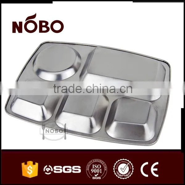 Hot Sale Fast Food Tray With 5 Compartments photo-2