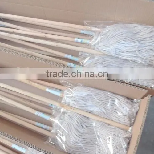 Wooden Handle Cotton Mop photo-6