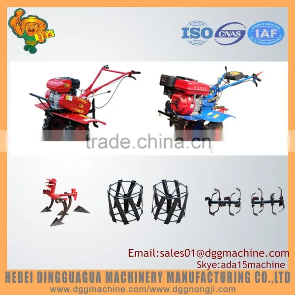 7.5HP Petrol Tractor Walk Tiller Cultivator With Rotary Tiller photo-6