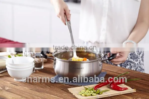 LFGB Food Grade Cookware Pan Stainless Steel European Sauce Pot photo-2