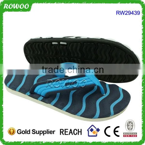New Style Two Layer Slip On Sandal Slipper Beach Men's Top Flip Flops photo-4