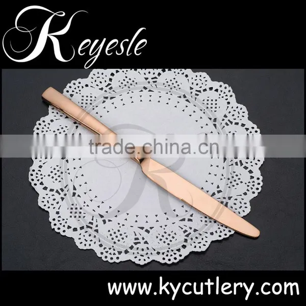 Cheap Flatware Gold,copper Cutelry,copper Plated Flatware Wholesale Quality Choice photo-3