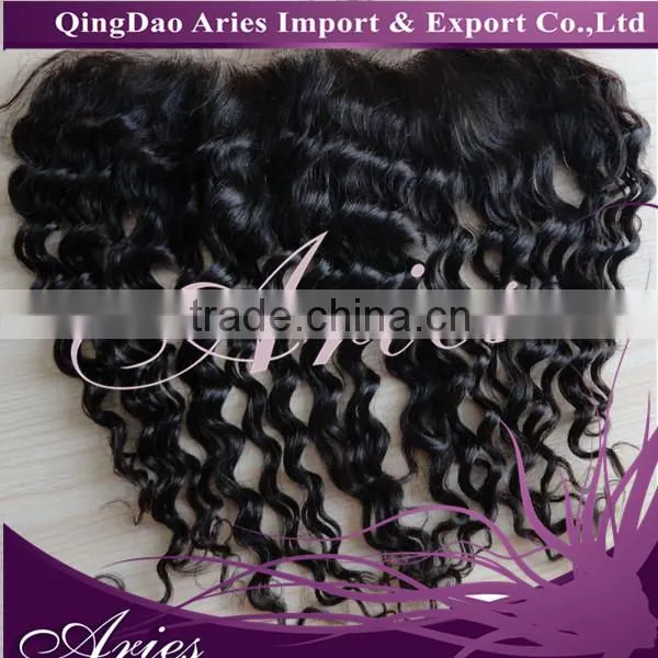 Free Parting Indian Remy Hair Lace Frontal Virgin Human Hair Ear to Ear Lace Frontal Closure 13*4 Frontal Pieces photo-6