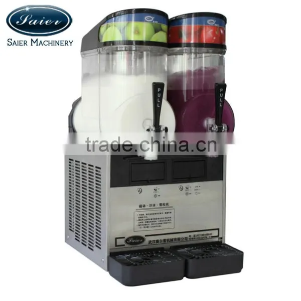 2 Tanks Frozen Drink Slushie Machine photo-3