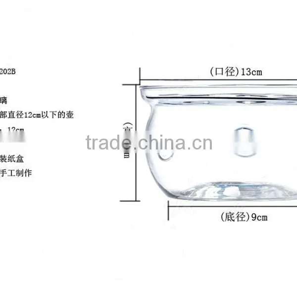Top Quality Glass Tea Warmer Wholesale Teahouse Teaware Family Teaset Candle Warmer photo-5