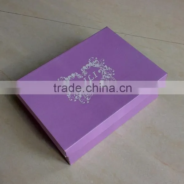 Custom New Style Color Printing Hot Stamping Corrugated Shoes Box photo-3