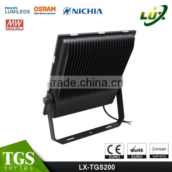 Meanwell Driver, Promotional Price, CE ROHS Approved, Free Lighting Design, 5 Years Warranty 200W LED Flood Lights photo-3
