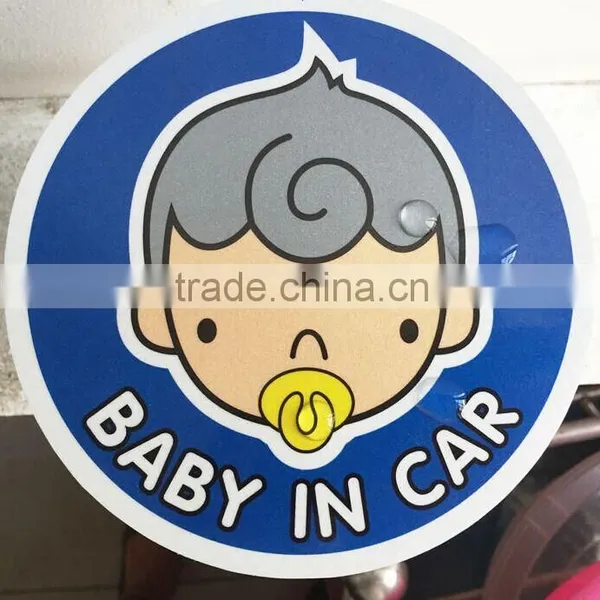 Custom Full Colors Baby on Board Car Stickers PVC Material and Body Stickers Use Car Full Body Vinyl Sticker --DH20448 photo-5