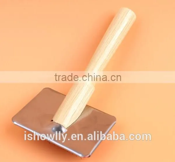 Pet Grooming Wooden Thin Needle Comb photo-5