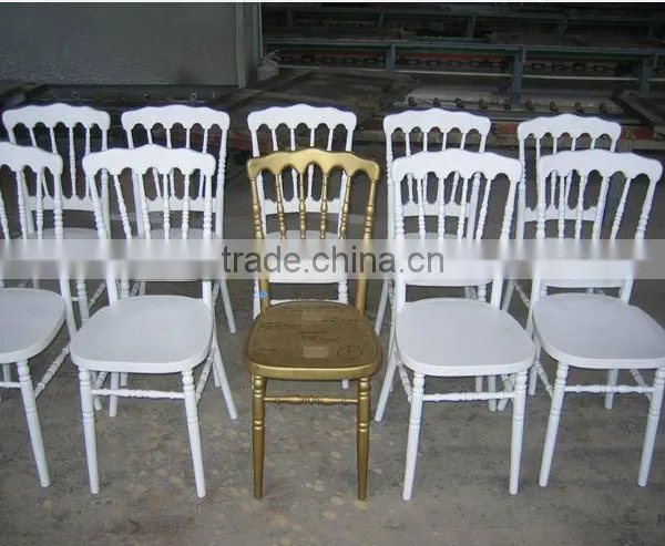 White Wood Napoleon Hotel Banquet Chair