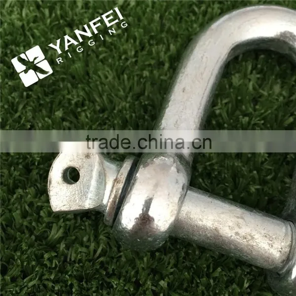 Stainless Steel D Type Shackle With Round Pin photo-4