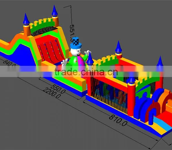 2015 Inflatable Obstacle Course Inflatable photo-3
