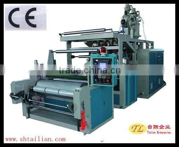 1500MM Three Layers Co-Extrusion Stretch Film Machine photo-5