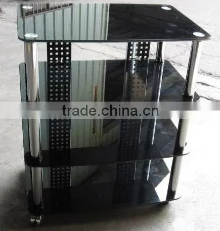 4-tier Glass TV Stand