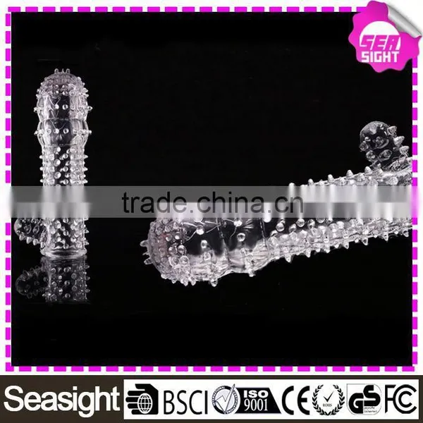 condom vibrator waterproof delay condom clear male silicone condom