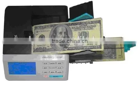 Pass ECB Testing Compact Multi Currency Value Counter Machine With LCD Display DP-988 photo-4