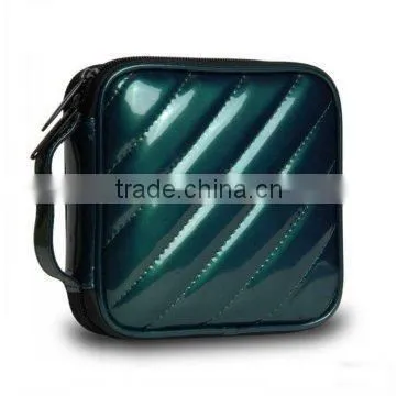 Factory Price Waterproof Large Size Patent Leather CD Storage Tote Bag photo-4