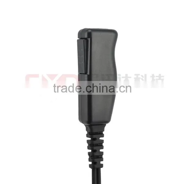 Portable Radio Communications 2 Wired Ear Bud Earphone With Lapel PTT Button photo-5