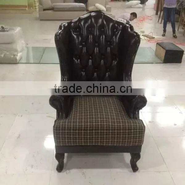Single Leather Sofa Chair Furniture IDM-C006