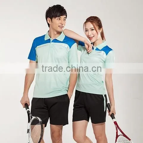 Customized Sexy Tennis Uniforms Cuted Couple Polo Shirt Design,Tennis Training Jerseys photo-4