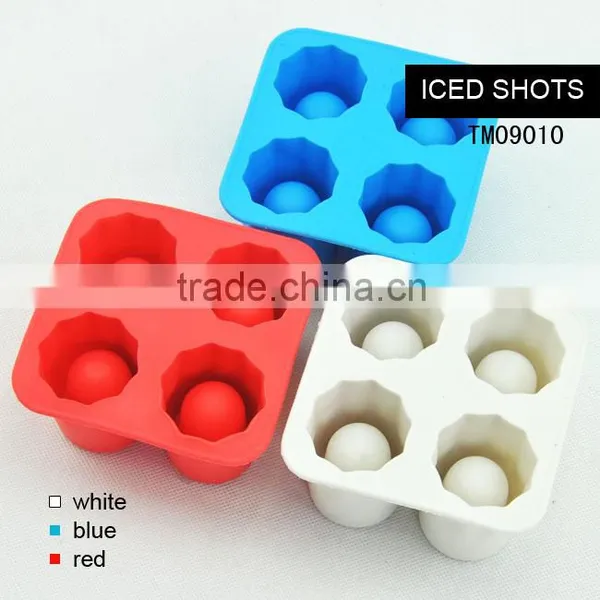 100% Food Grade Manufacture Wholesale Hot Sell Party Ice Cup Mold Silicon Ice Tray photo-4