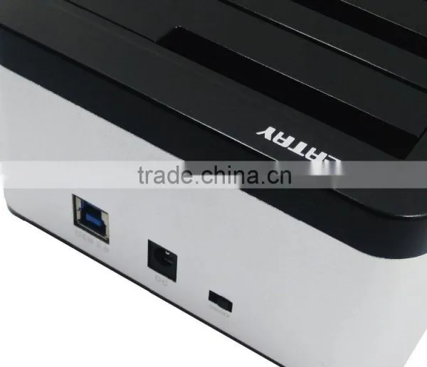 High Quality USB3.0 Dual Bay 2.5 and 3.5 Sata Hard Driver Dock(2 in 1) photo-5