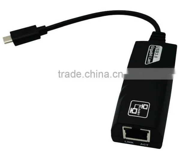 USB3.1/Type-C to Gigabit Ethernet Adapter USB3.1 to USB3.0 Gigabit Lan for Macbook photo-5