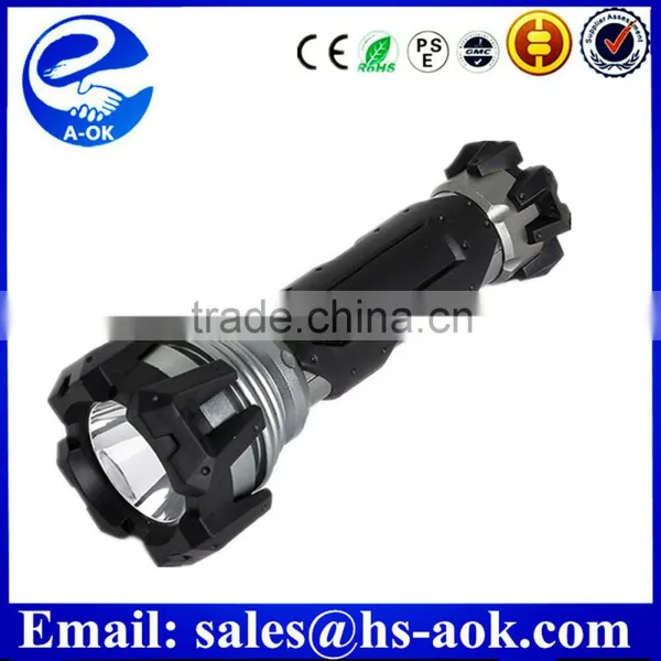 Rubber Led Flashlight,led Torch,flashlight Torch