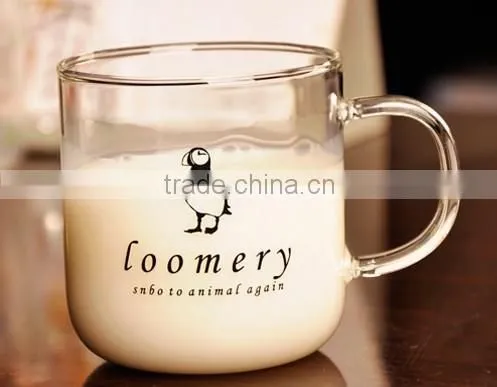 Fancy Drinking Glass Mug With Animals Pattern photo-4