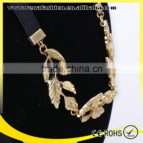 Leaf Elastics Yiwu Wholesale Hair Accessories, Vintage Hair Accessories photo-5