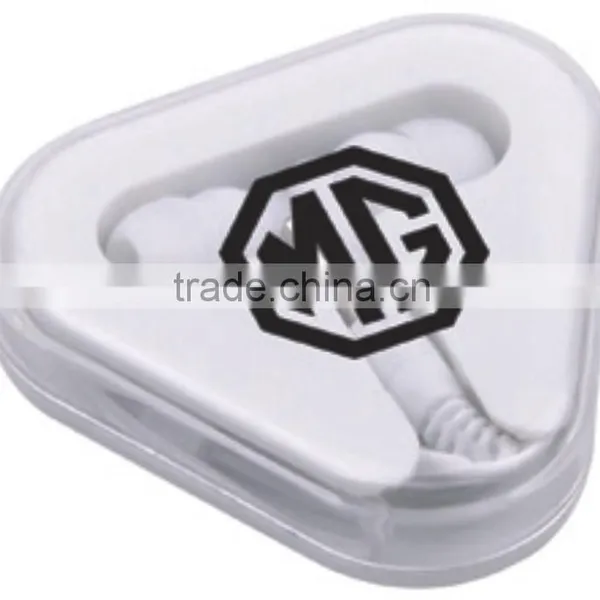 Earphone Manufacturer Gift Earbud With Triangle Box photo-3