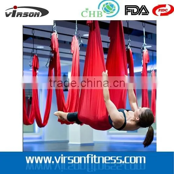 VYH666 Ningbo Virson Wholesale Flying Yoga Hammock For Aerial Yoga Hammock photo-2