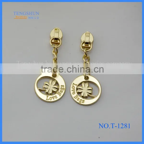 Zinc Alloy Decorative Accessories for Purse the Metle Zipper Puller for Handbag Wholesale photo-2
