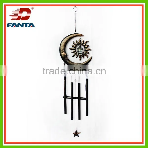 Hot-selling Metal Sun & Moon Windchime for Decor