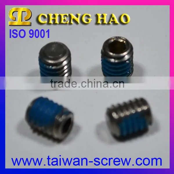 Stock Cleaning Fastener Waterproof And Blue Nylock Screw